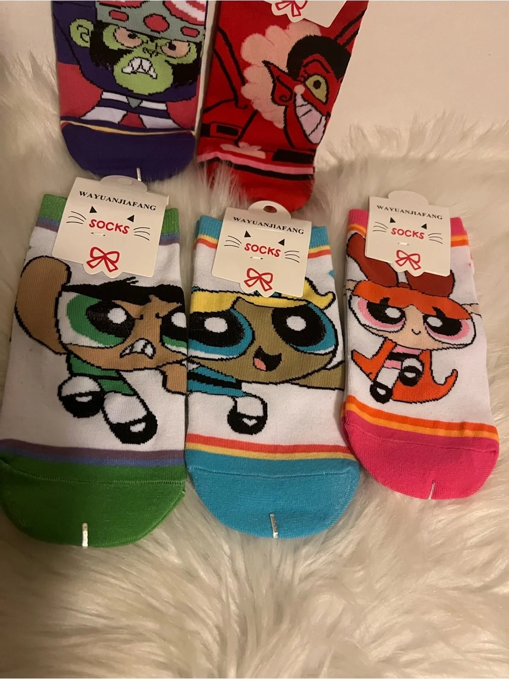 Powerpuff girls socks